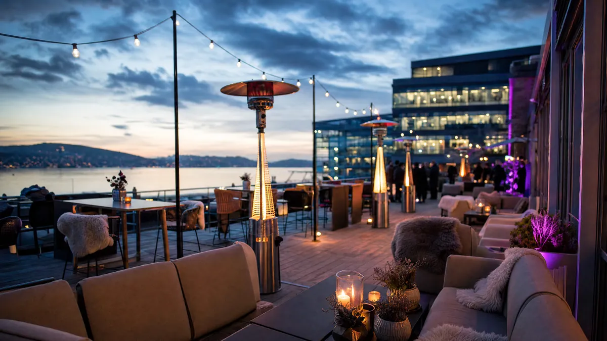 Arrangement på Aker Brygge i Oslo